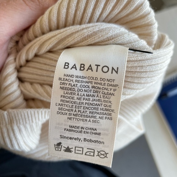 [SOLD] - Babaton Mock Neck Midi Dress - Picture 6 of 6